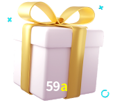 Receba seus bônus de boas-vindas no 59a