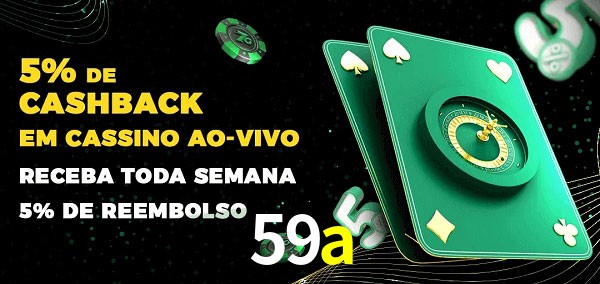 Promoções do cassino ao Vivo 59a